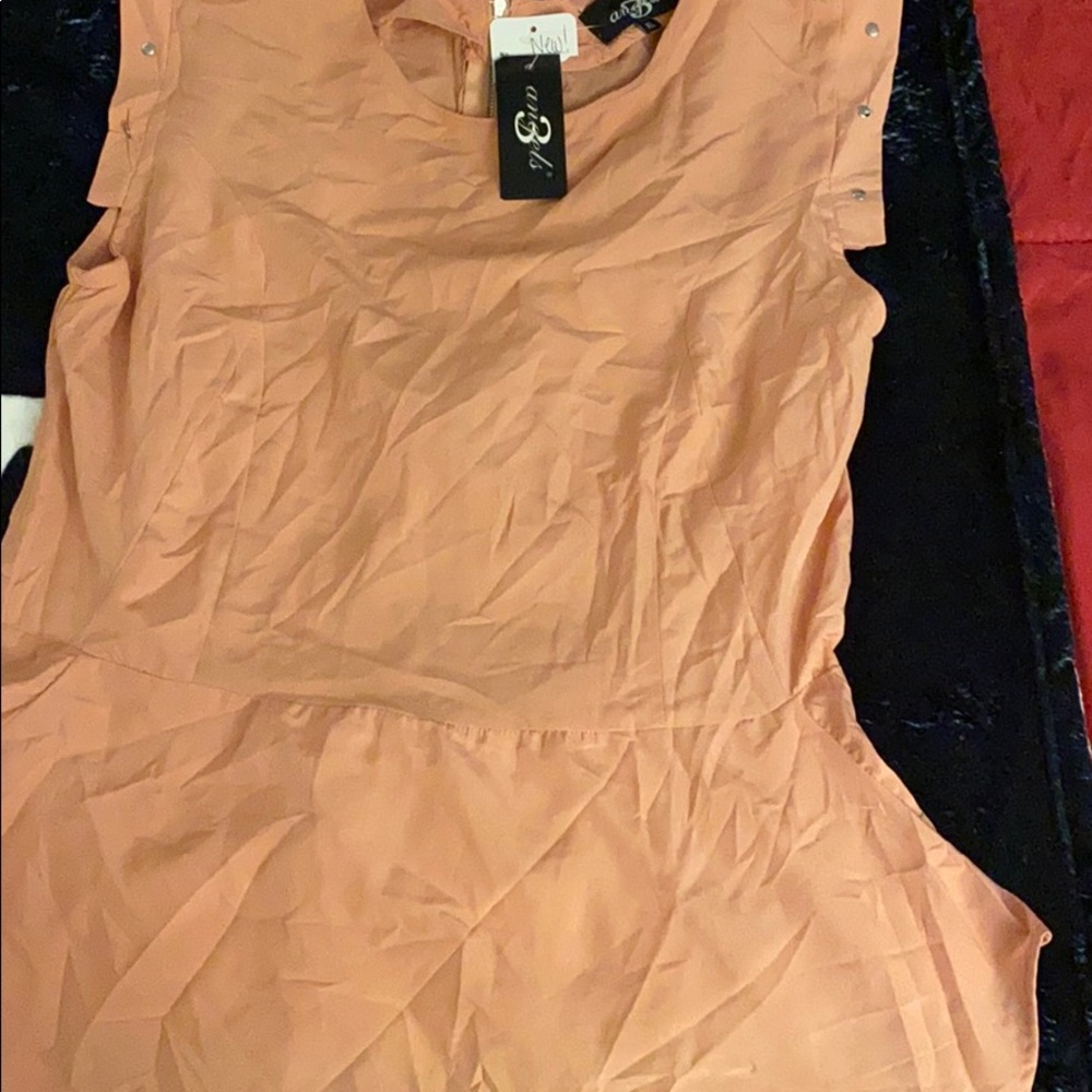 Peach shirt